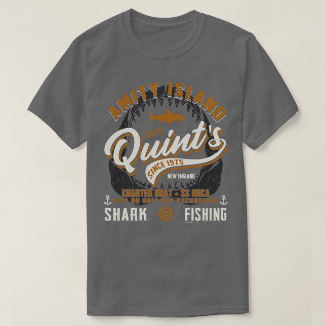 Quints Fishing Tours T-Shirt (Design Front)