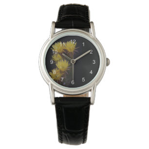 Quintuple of cactus flowers watch