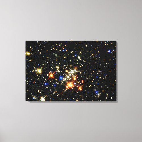 Quintuplet Cluster Canvas Print