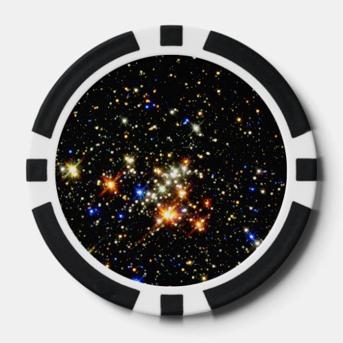 Quintuplet Cluster Poker Chips