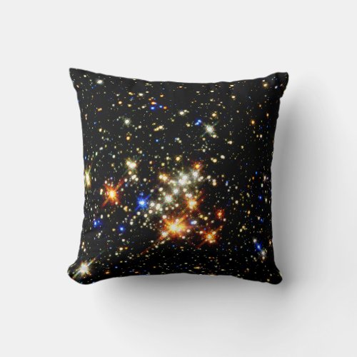 Quintuplet Cluster Throw Pillow