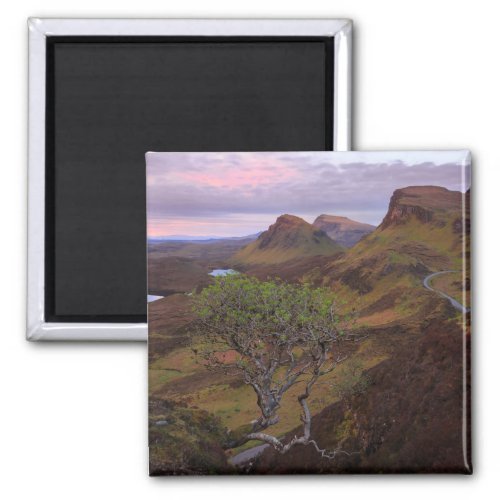 Quiraing sunrise landscape on Skye Magnet