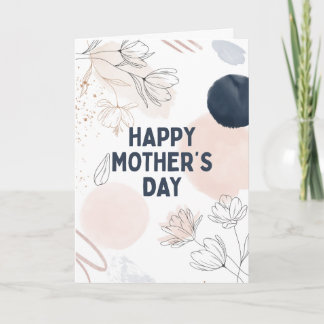 Quirky and fun Mothers Day Card