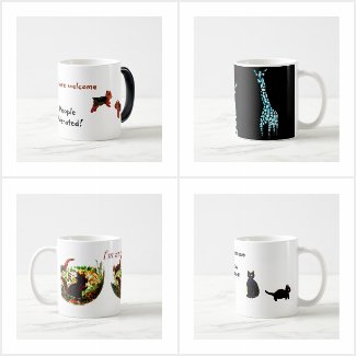 Quirky and Funny Animal Mugs