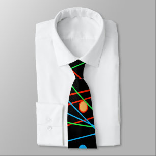 Quirky Atom Style Cupcake Print Tie
