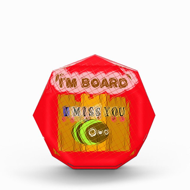 Quirky Bee Art Print Award (Front)