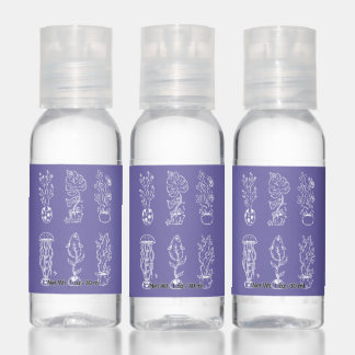 Quirky botanical hand sanitizer