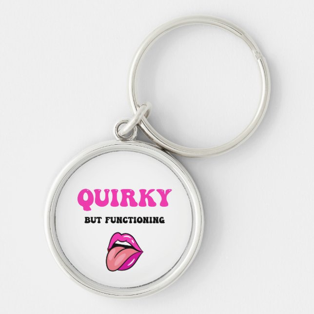 Quirky but functioning keychain (Front)