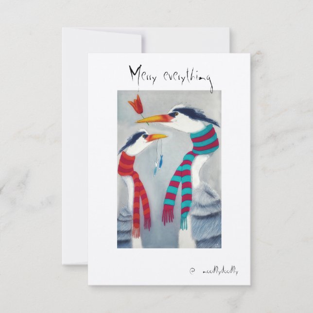 Quirky cards for loved ones (Front)