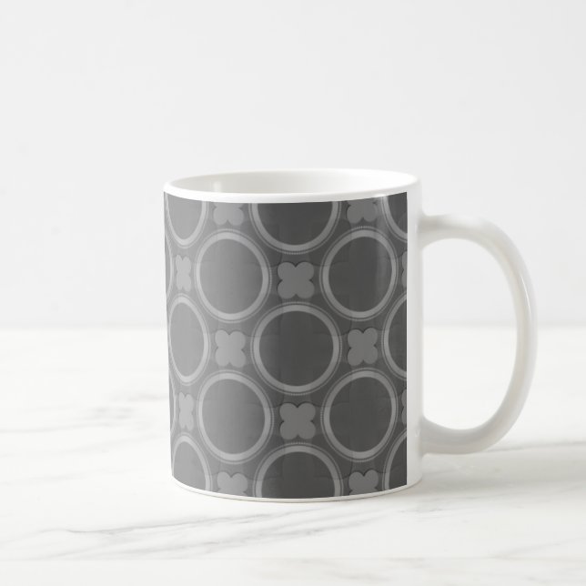 Quirky Charm Mug, Gray Coffee Mug (Right)