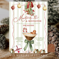 Quirky Christmas Martinis and Mistletoe Christmas