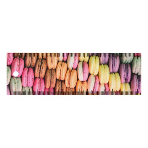 Quirky Colorful Macaroons Ruler