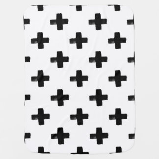 Quirky Crosses Baby Blanket