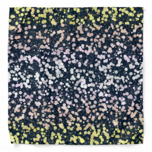 Quirky Cute Retro Boho Flora Pangender Pride Flag Bandana