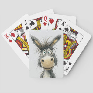 Quirky donkey poker cards