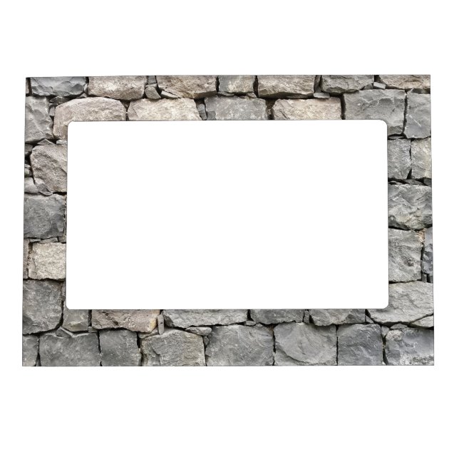 Quirky Dry Stone Wall Magnetic Frame (Front)