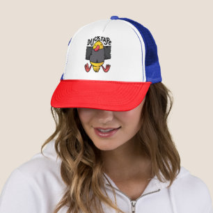 Quirky Duck Tape Wall Mount Trucker Hat
