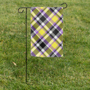 Quirky Eclectic Boho Nonbinary Plaid Pride Flag