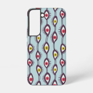 Quirky Eyes Weird Psychedelic Groovy Samsung Galaxy S22 Case