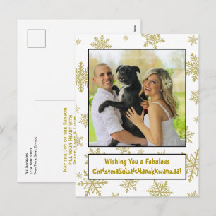 Quirky Fun All Inclusive Holiday Seasonal Postcard