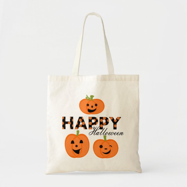 Quirky Halloween Tote Bag (Front)