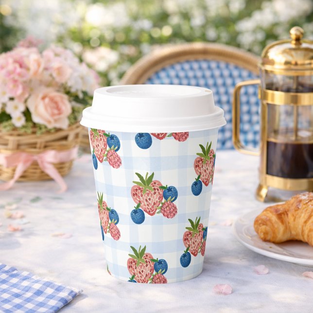 Quirky Hand Drawn Berry Sweet Baby Shower Paper Cups (Quirky Hand Drawn Berry Sweet Baby Shower Paper Cups)