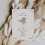 Quirky Hand Drawn Floral Urn Bridal Shower Invitation