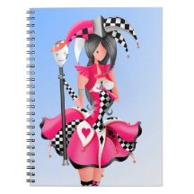 Quirky Jester and Puppet King Pink