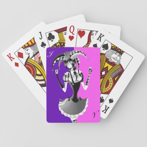 Quirky Jester Playing Cards