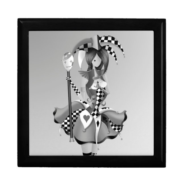 Quirky Jester & Puppet King  Gift Box (Front)
