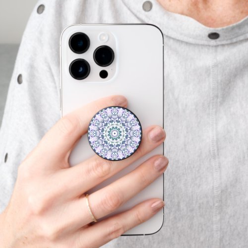 Quirky Maximalist Eclectic Bohemian Ornate Mandala PopSocket