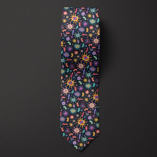 Quirky Microbiologist Neck Tie