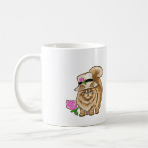 quirky mrs mad cat. coffee mug, cell phone cover mug