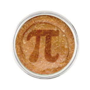 Quirky Pork Pie Symbol Lapel Pin