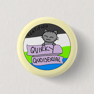 Quirky Quoisexual Pinback Button