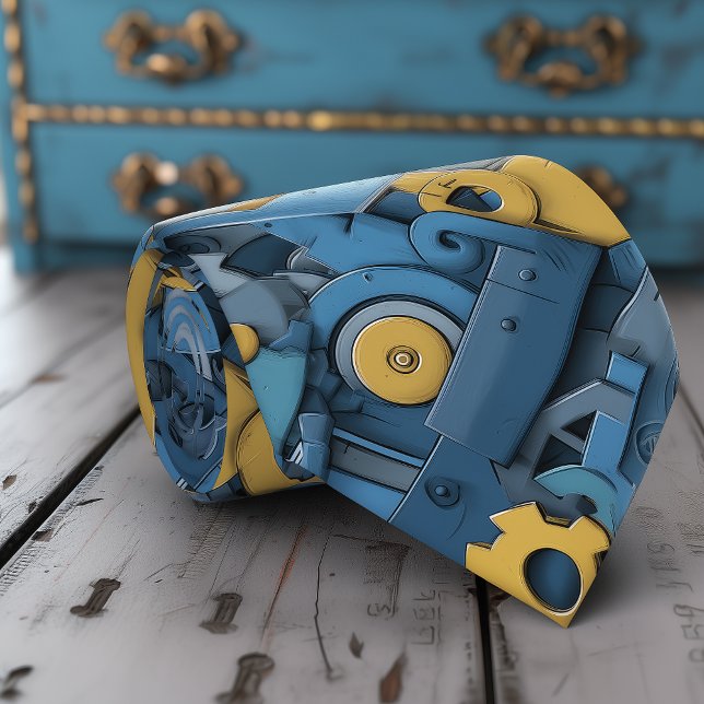 Quirky Robotics-Inspired Men’s Tie (Creator Uploaded)