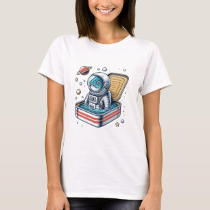 Quirky Sardine Astronaut Women’s Tee