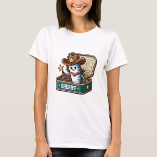 Quirky Sardine Sheriff Women’s Tee