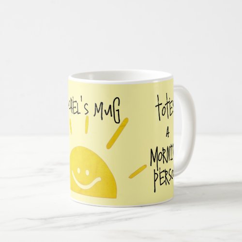 morning person mug