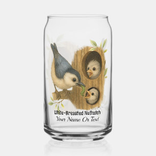 Quirky White-Breasted Nuthatch Can Glass