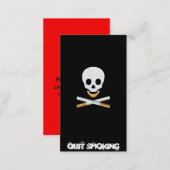 Quit Smoking Business card template (Front/Back)
