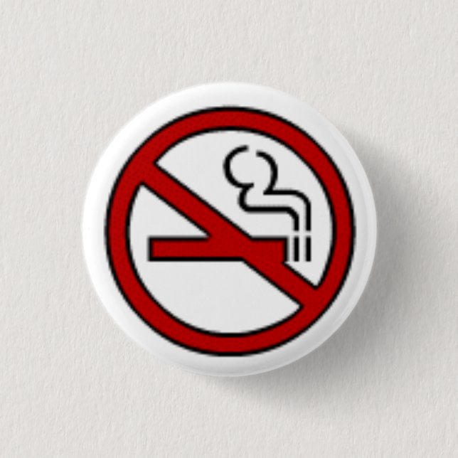 Quit smoking 🚬 button, for sale ! button (Front)