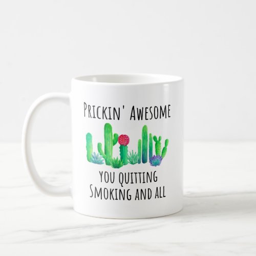 Quit Smoking Congratulations Gift Mug