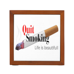 QUIT SMOKING DESK ORGANIZER