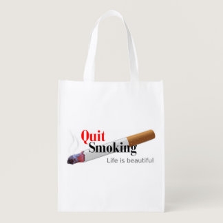 Quit Smoking Grocery Bag