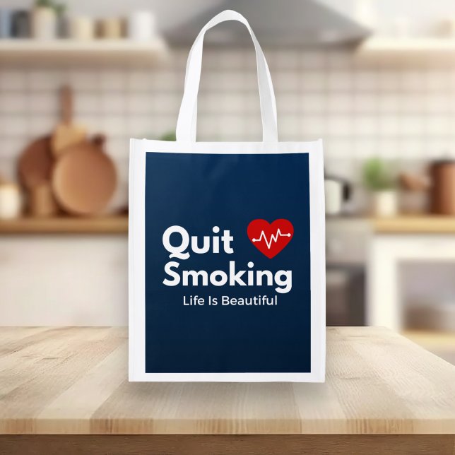 Quit Smoking Grocery Bag (Creator Uploaded)