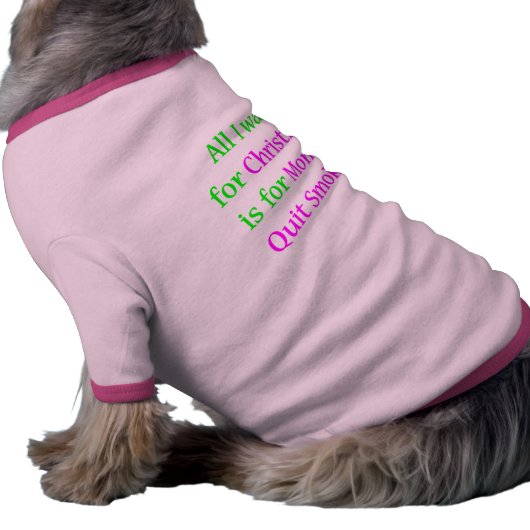 Quit Smoking Mom! Tee (Side)