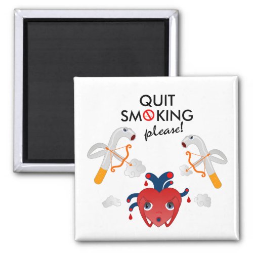 Quit smoking please magnet