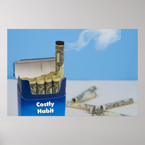 Quit Smoking Poster _ Costly Habit