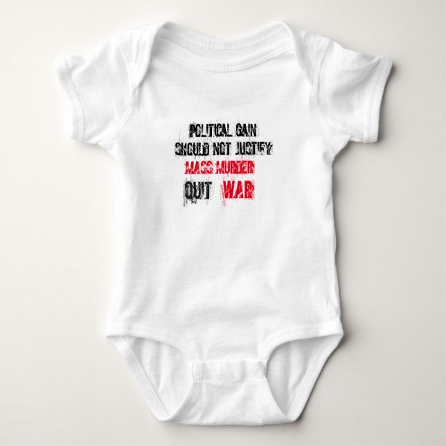 QUIT WAR T-Shirt (Front)